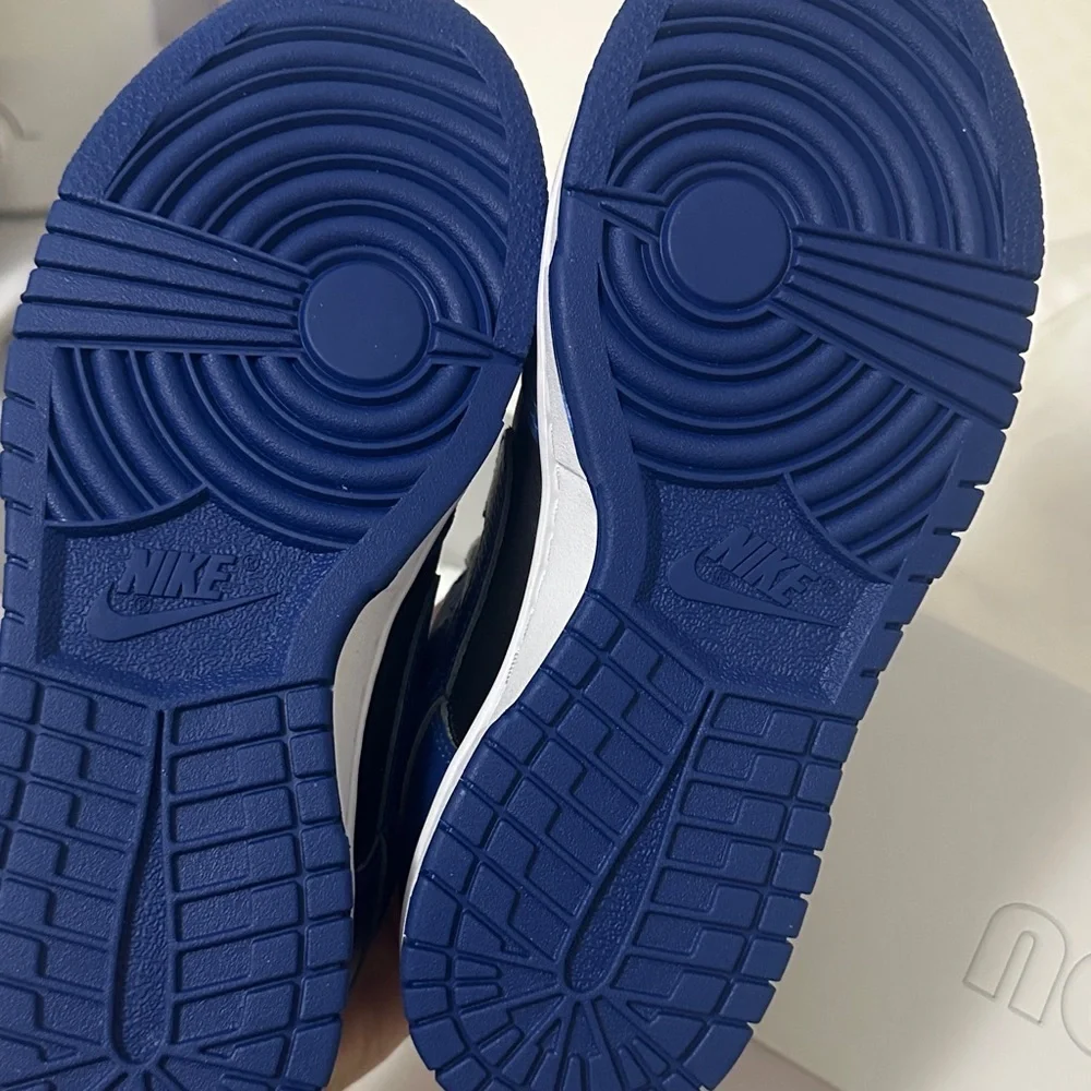 Nike Dunk Black and Blue Sneakers CUSTOMS Dallas mavericks